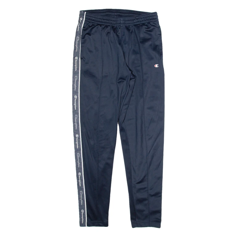 CHAMPION Mens Sweatpants Blue Straight S W30 L30
