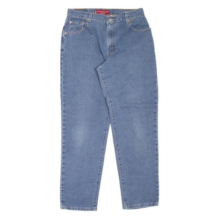 LEVI'S 550 Womens Jeans Blue Regular Mom W30 L29