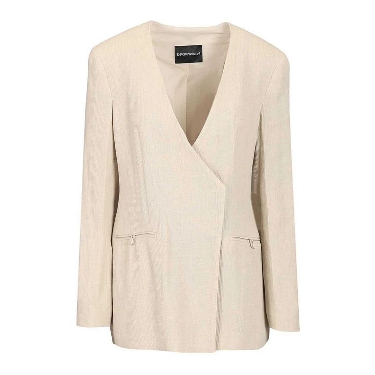 Emporio Armani Blazer - Beige (EW003989TE15797F1125)