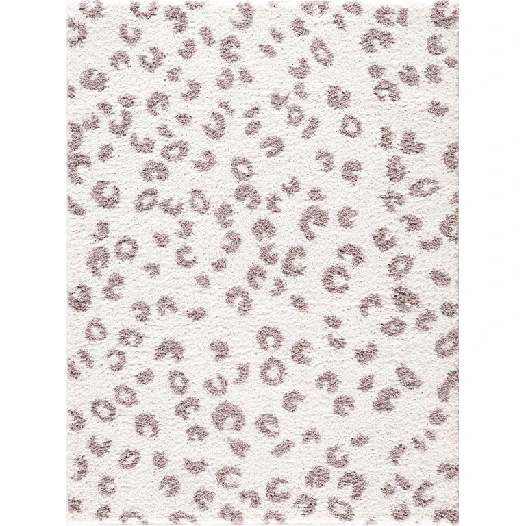Zhen Pink Spots Leopard Rug - Clearance