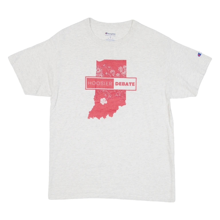CHAMPION Mens T-Shirt Grey M