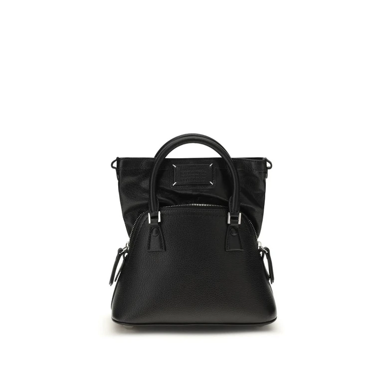 Maison Margiela Black Goatskin Handbag Bag - Women
