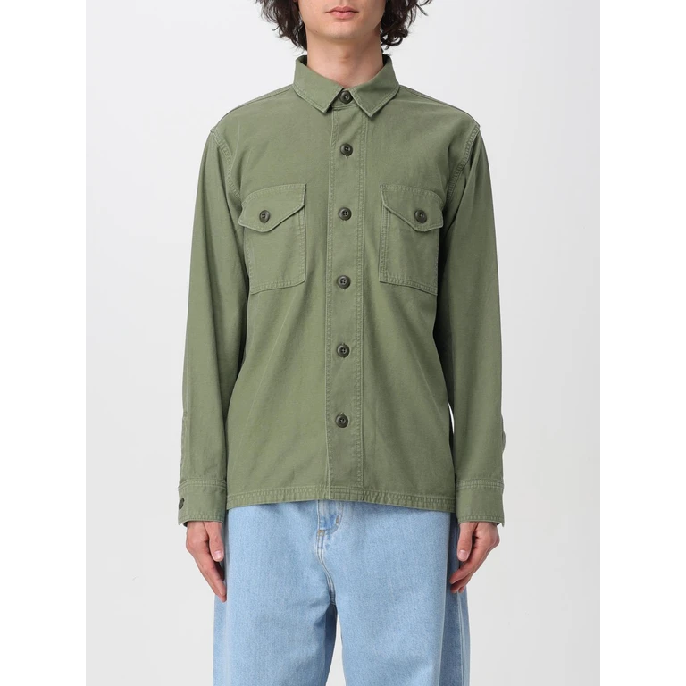 Shirt Men color Green (FMOSH0015391)