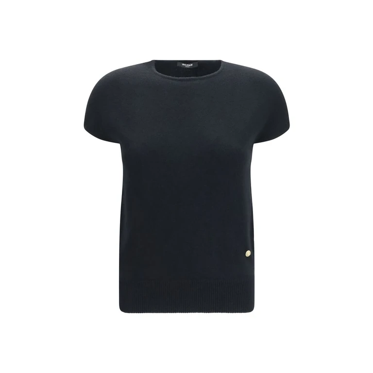 Black Wool Oves Aries Sleeveles Sweater Clothing - Women