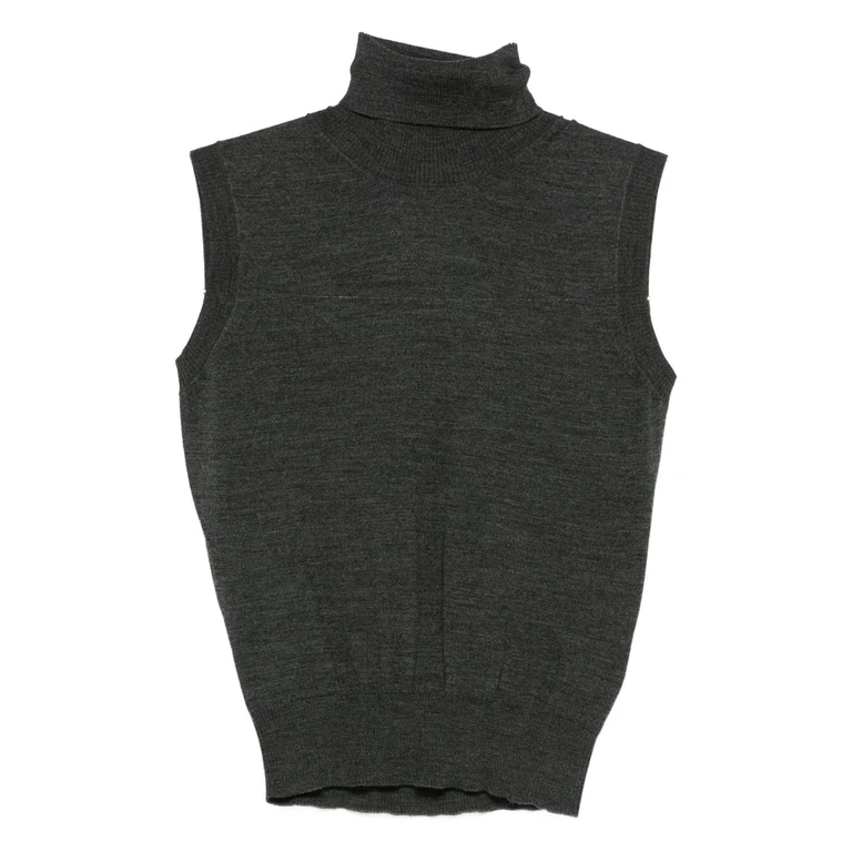 Goes Botanical Roll-neck Sleeveless Top