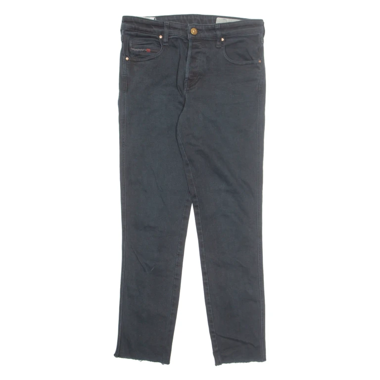 DIESEL Womens Jeans Black Slim Skinny W26 L28