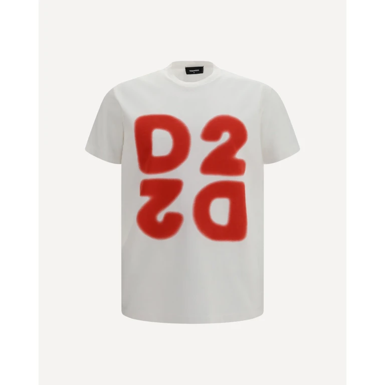 DSQUARED2 Cotton printed T-shirt Male XL