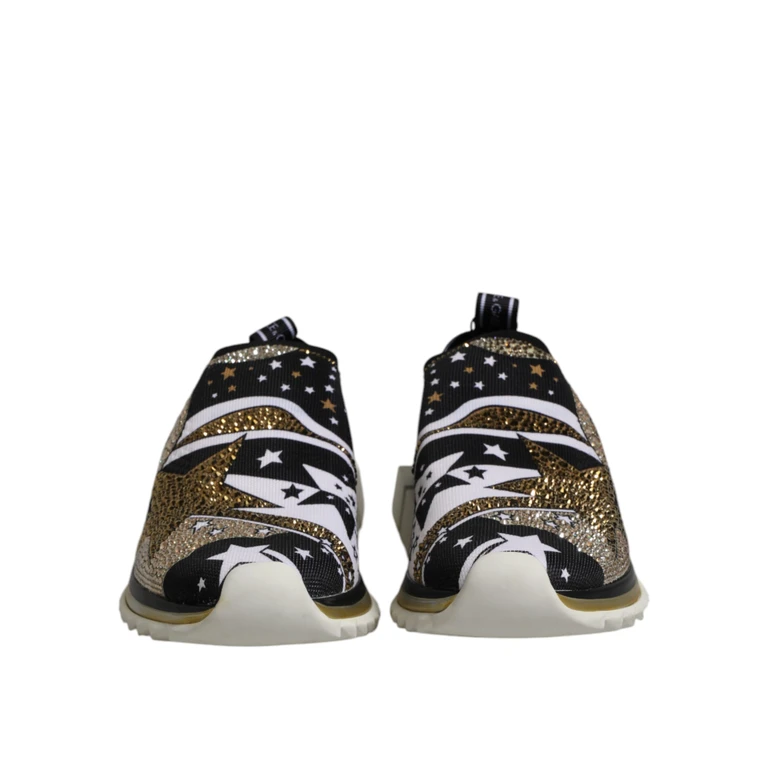 Dolce & Gabbana Multicolor Sorrento Low Top Sneakers Shoes - Men
