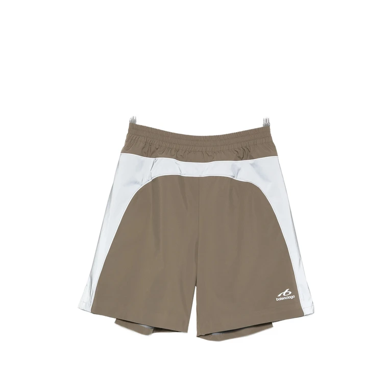 Logo-print Panelled Track Shorts