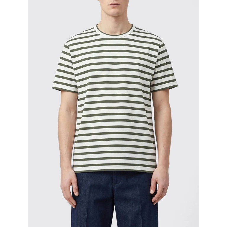 T-Shirt Men color White (WQT015WHITEKHAKI)