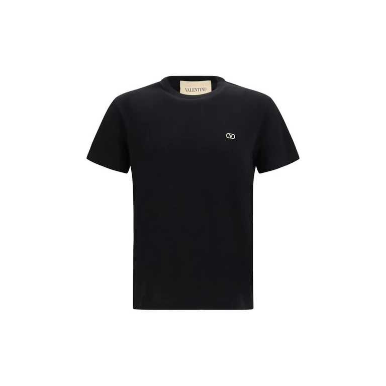 Valentino Black Cotton T-Shirt - Men