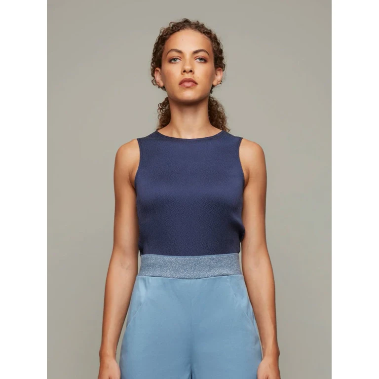 THYME | Stretch Silk Tank