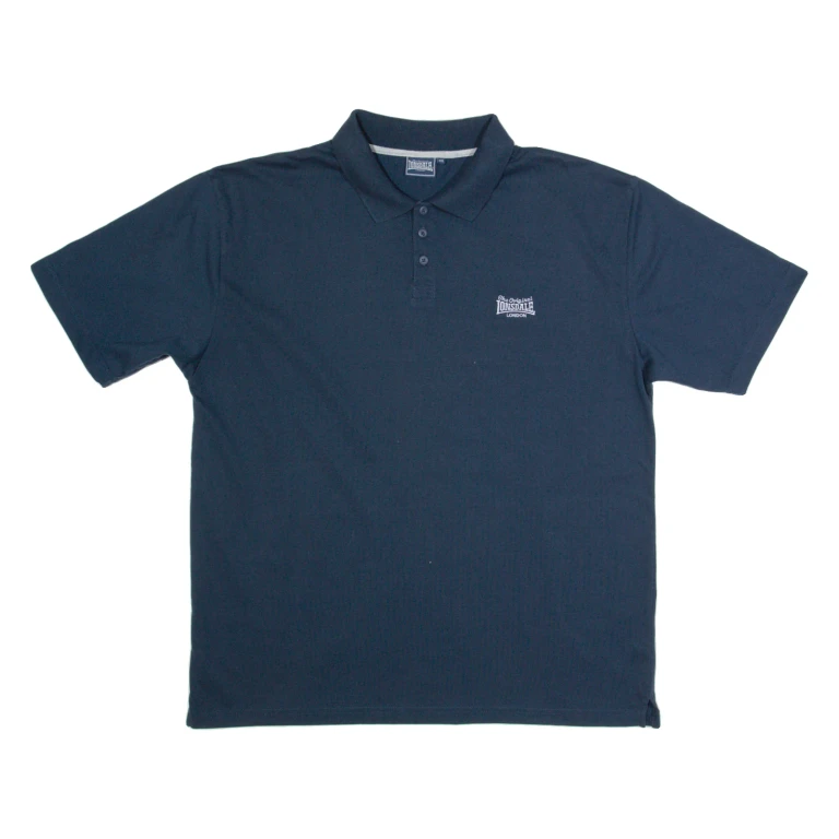 LONSDALE Mens Polo Shirt Blue 2XL