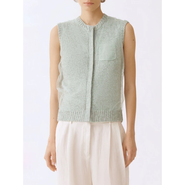 Waistcoat Woman color Mint (MAD266F112L7456172)