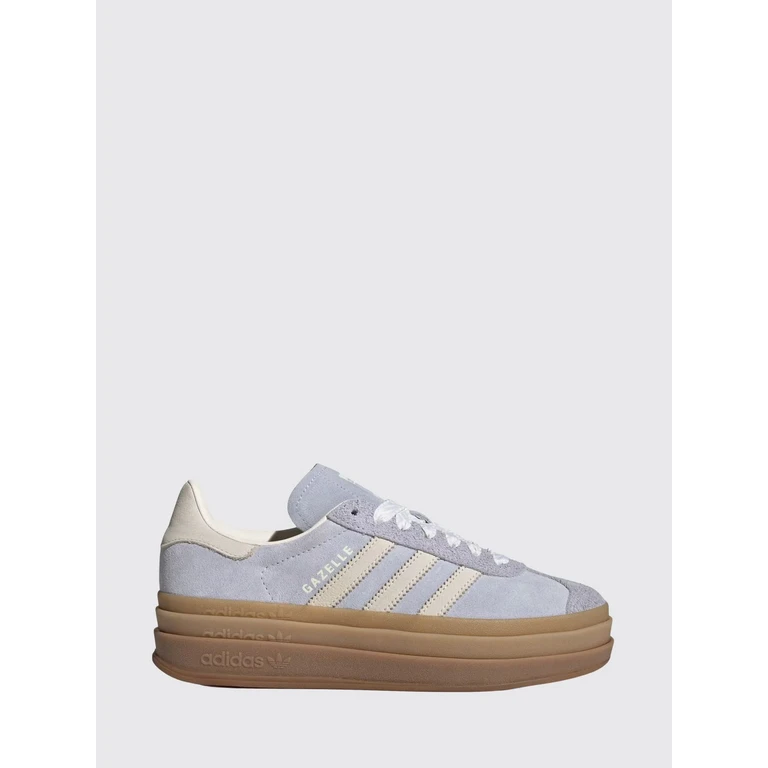 Gazelle Bold Leather and Suede Platform Sneakers (IH4210)