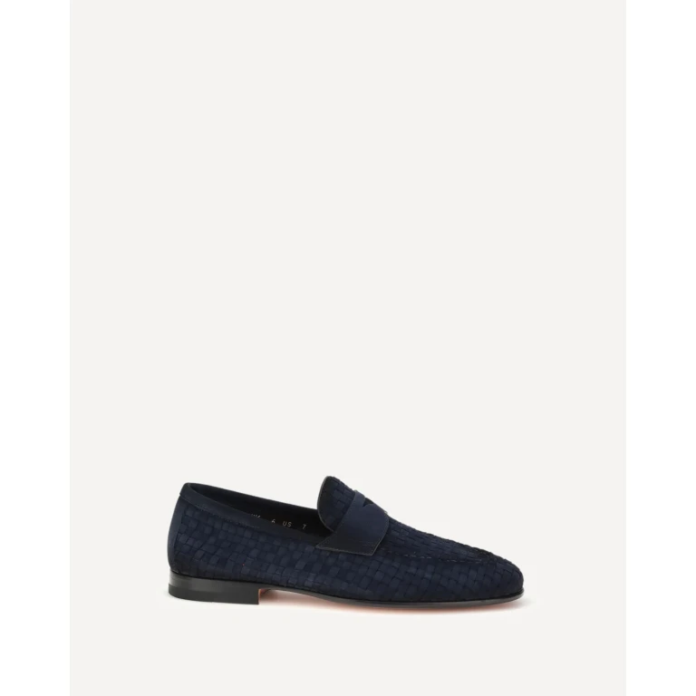 SANTONI Carlo penny Loafers Male 7.5