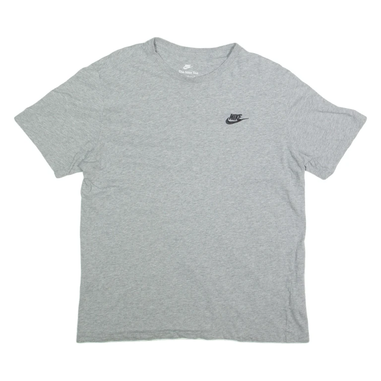 NIKE Mens T-Shirt Grey M (VV1-271124-6089)