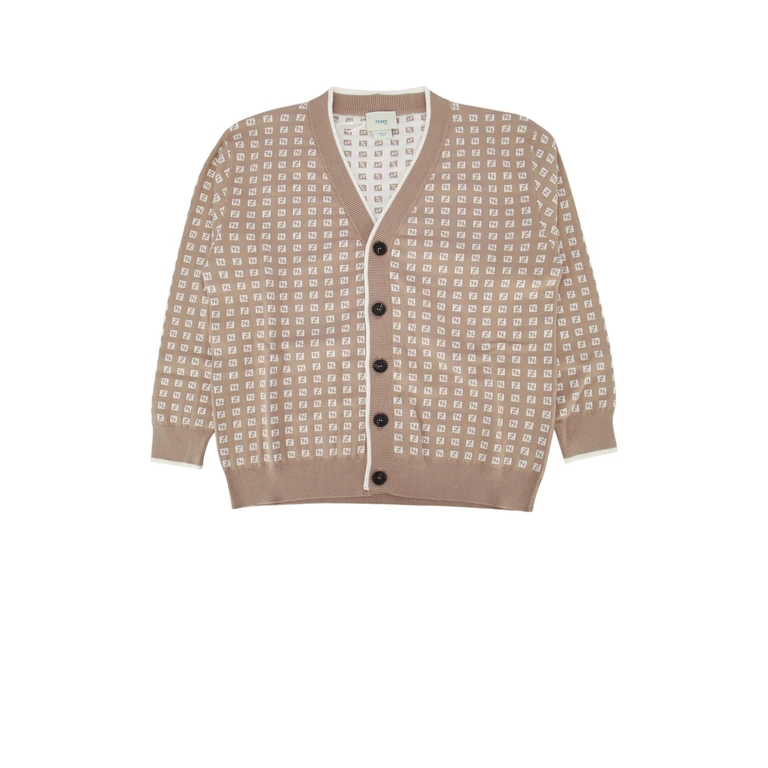 Cardigan Micro Ff Cotto Linengesso Maglieria