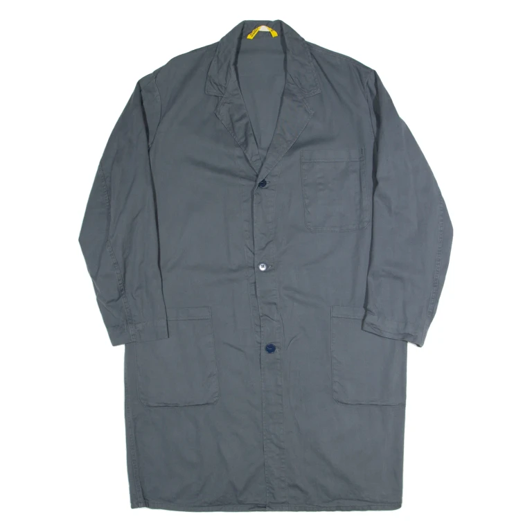 Workwear Mens Chore Coat Blue 90s L