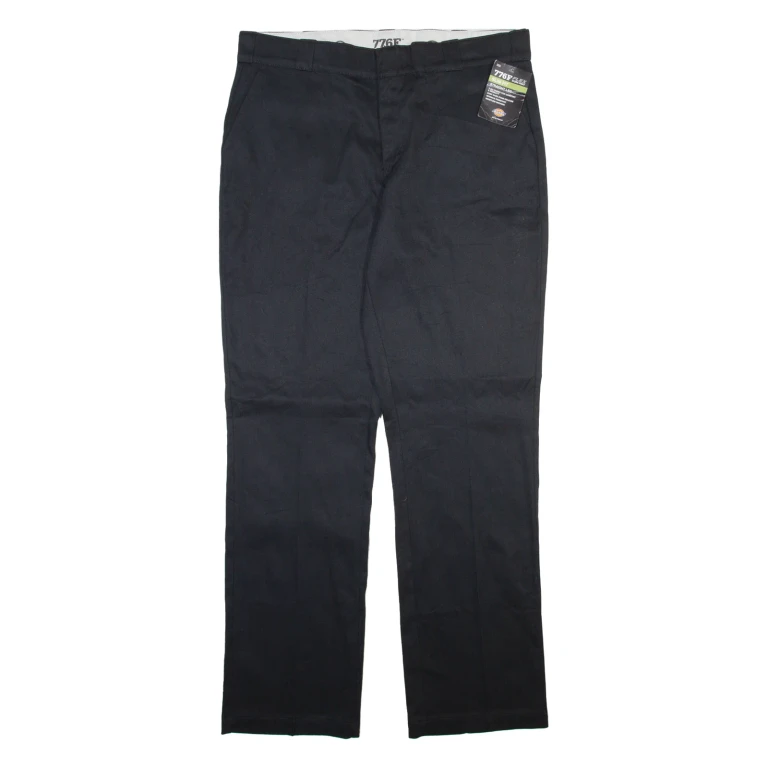 DICKIES 776f Womens Trousers Black Regular Straight W38 L32