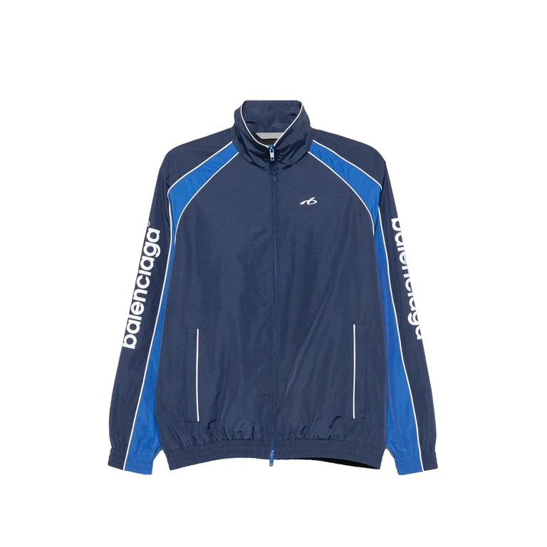 Balenciaga Logo-print Panelled Jacket