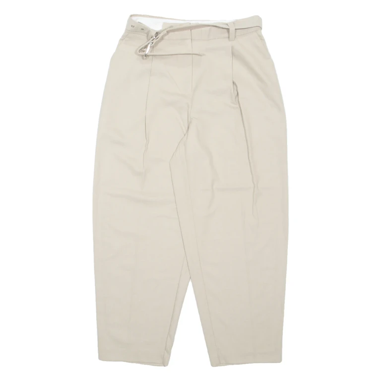 REISS Womens Trousers Beige Regular Tapered W36 L24