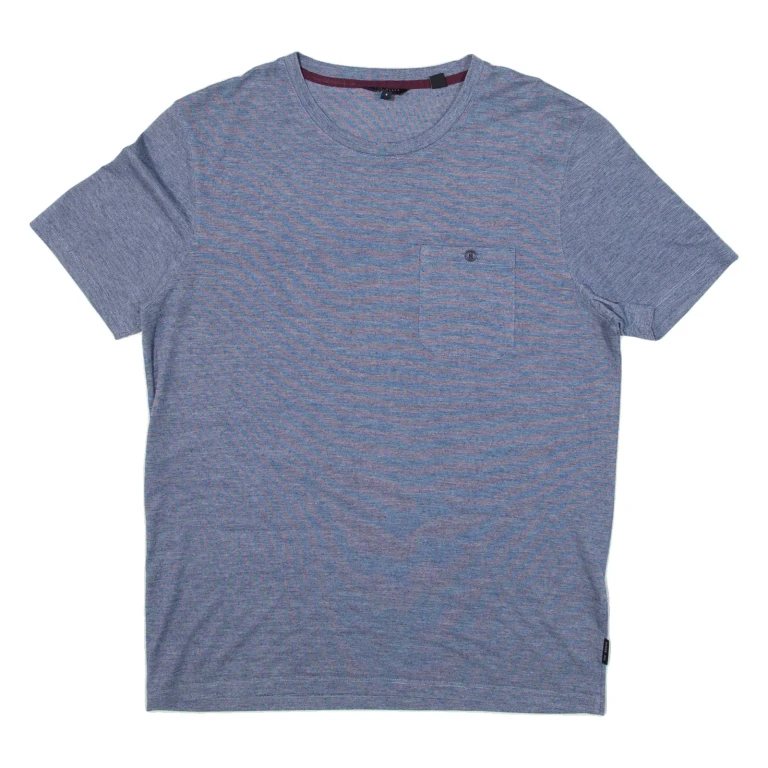 TED BAKER Womens T-Shirt Blue M