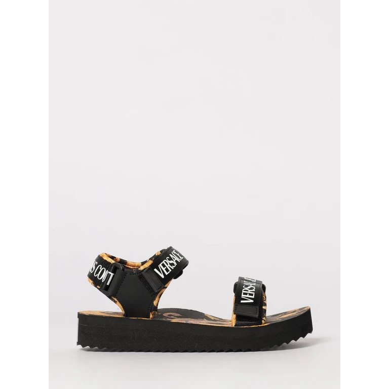Heeled Sandal Woman color Black (80VA3SX4ZSS82G89)