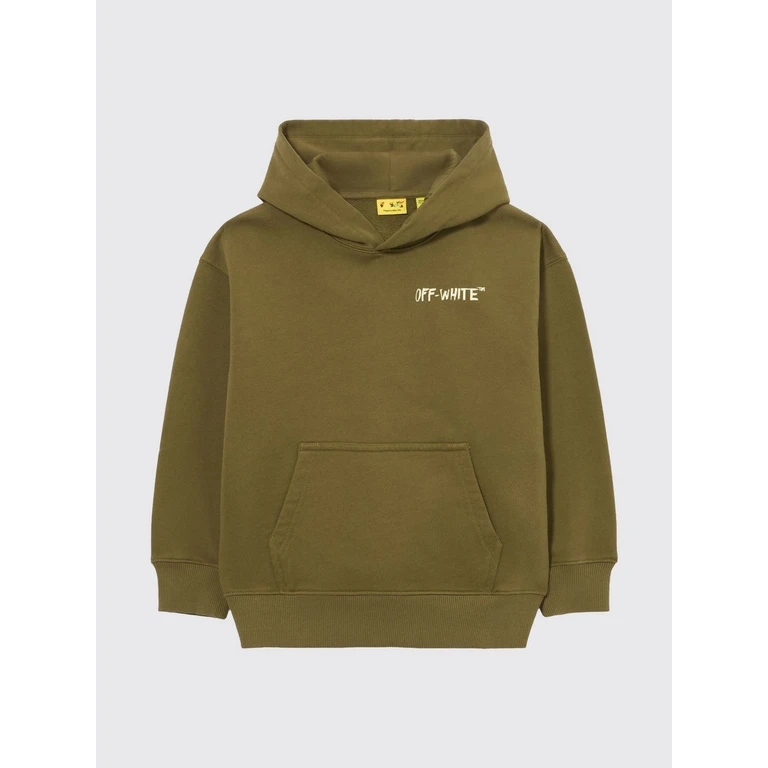 Off-White Boy's Cotton Hoodie with Arrow Logo (44BBB001S26F004311)