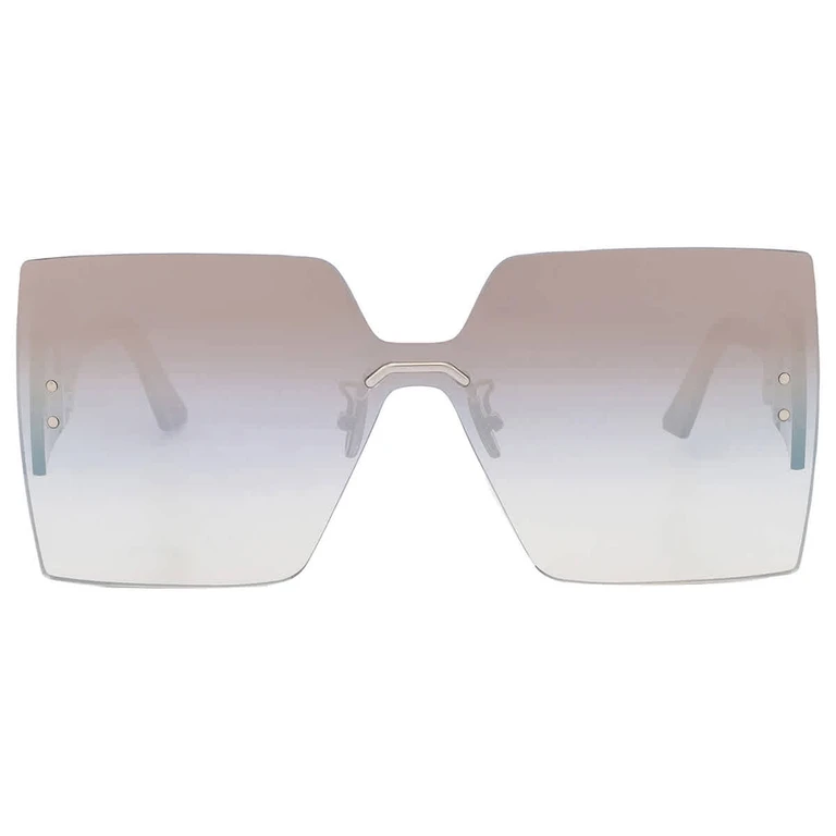 Dior DIORCLUB M5U Grey Gradient Gold Flash Shield Ladies Sunglasses CD40117U 16Z 143
