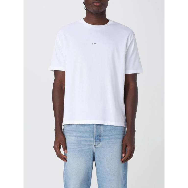 A. P.C. T-Shirt Men color White (COHBWH26386TAG)