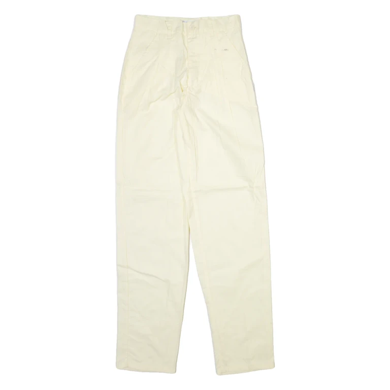 TORERO Womens Trousers Yellow Relaxed Tapered W22 L29