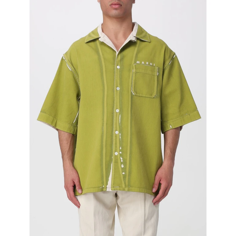 Shirt Men color Lime (CUJU0017A2USCY64PRV15)