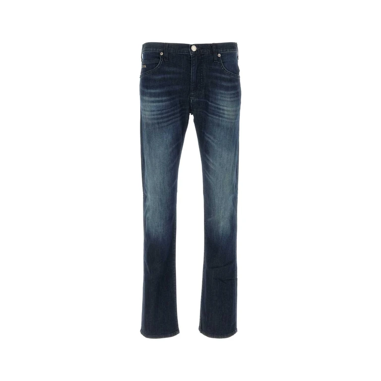 Emporio Armani Stretch Denim Jeans 0942 Exterior: Cotton Elastane - Men