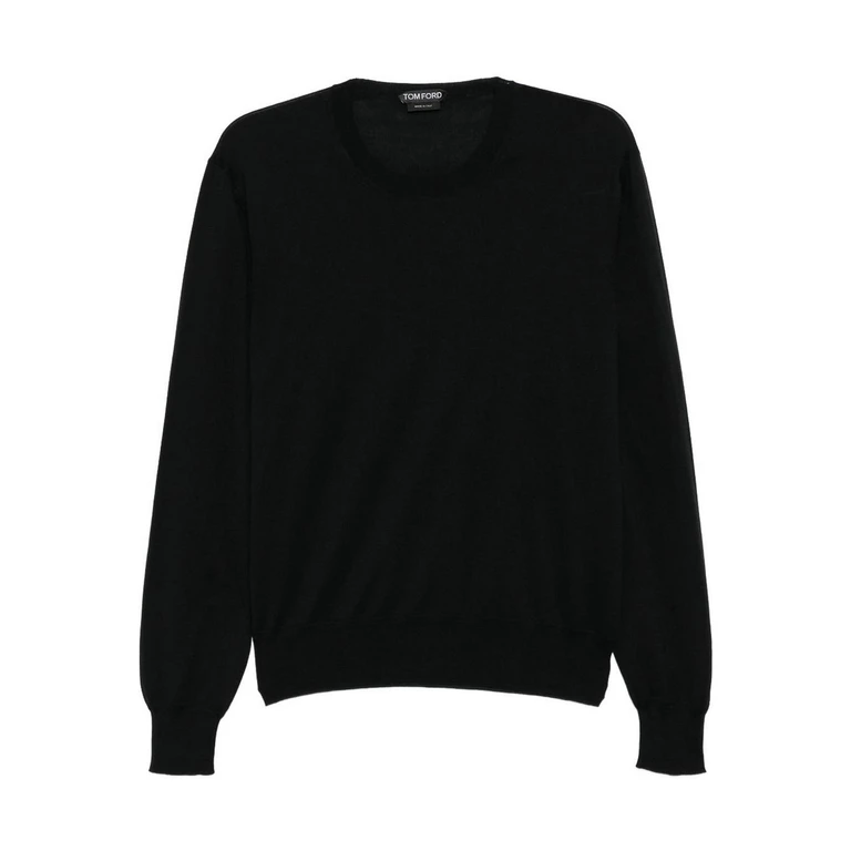Tom Ford Pull Col Rond - Noir