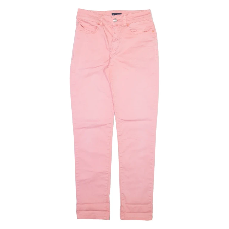 ARMANI JEANS Womens Trousers Pink Slim Straight W27 L27