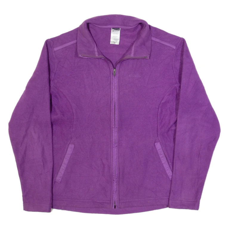 PATAGONIA Womens Fleece Jacket Purple XL