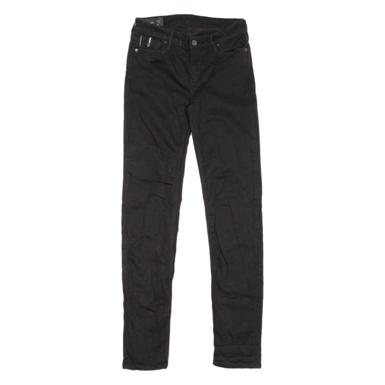 ARMANI EXCHANGE Womens Jeans Black Slim Straight W27 L30