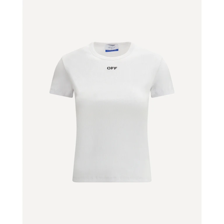 OFF-WHITE Off Stamp Rib Basic T-shirt Female 44