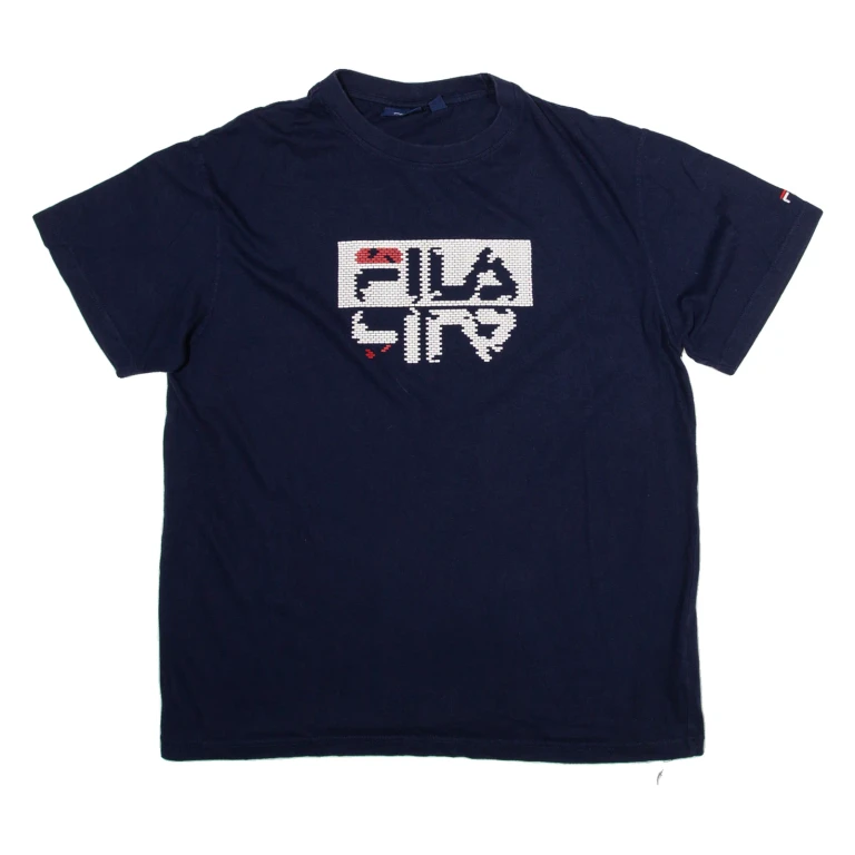 FILA Womens T-Shirt Blue L