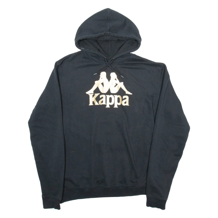 KAPPA Womens Black Hoodie XL