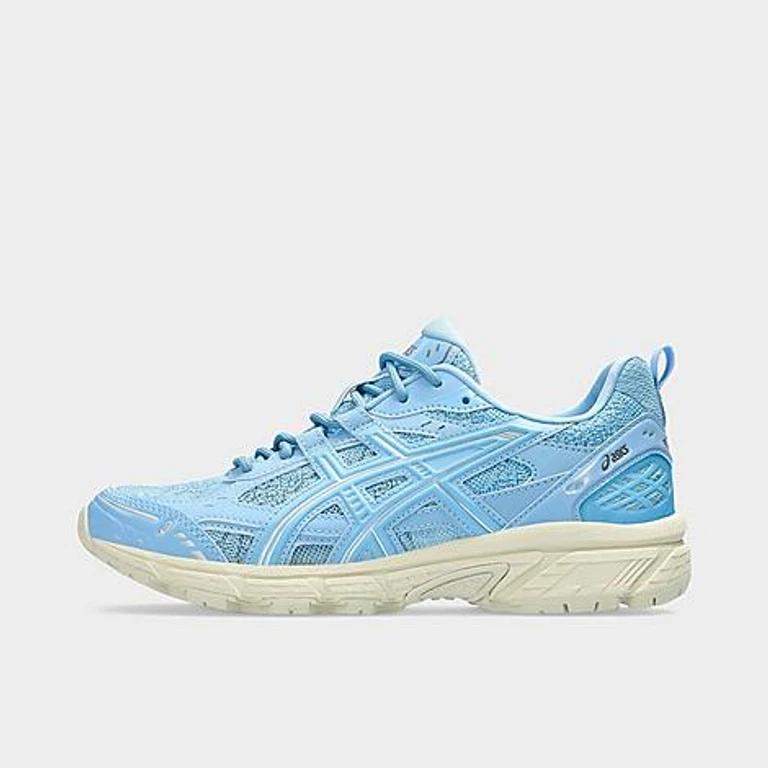 Women's ASICS GEL-Nunobiki Casual Shoes in Stone Wash/Pure Silver Size: 3.5