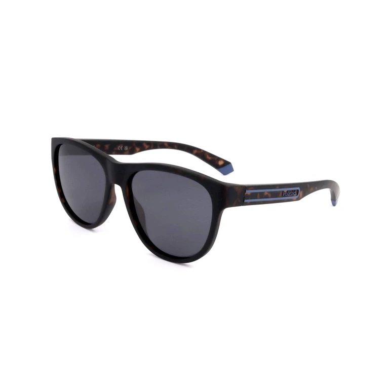 Polaroid Polarized Blue Square Unisex Sunglasses PLD 2156/S 0HGC/C3 56