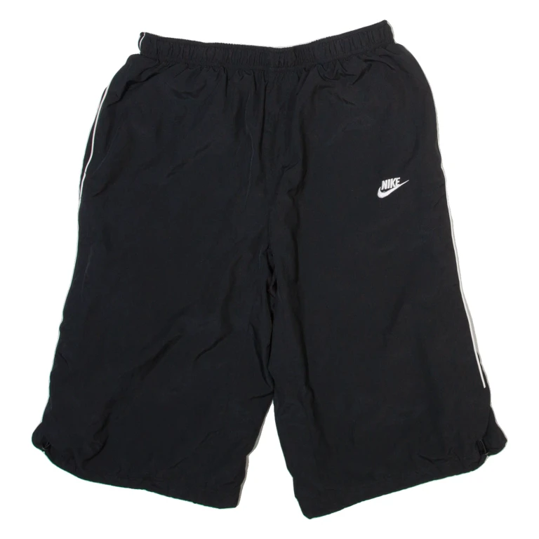 NIKE Mens Casual Shorts Black Relaxed XL W28