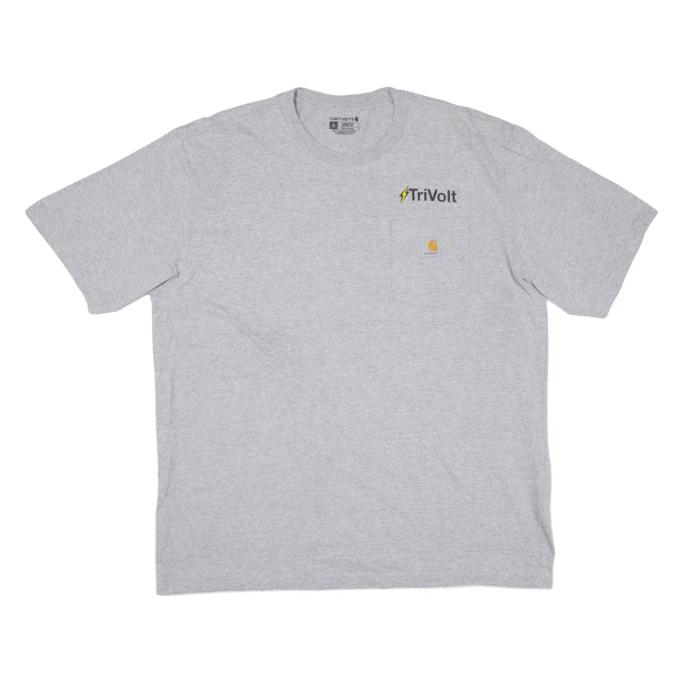 CARHARTT Loose Fit Mens T-Shirt Grey XL