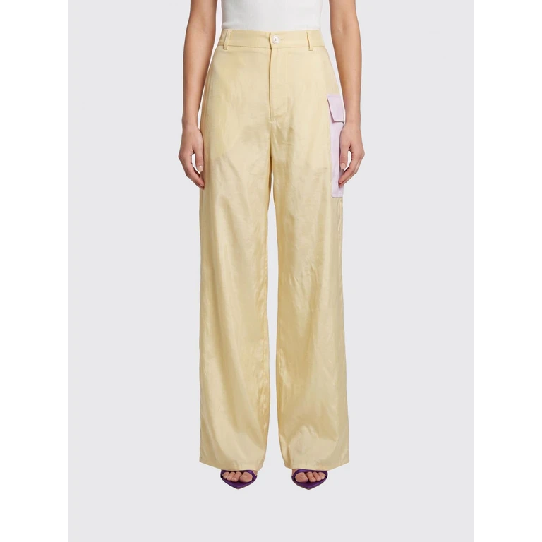 Pants Woman color Yellow (PAMA0637Q0UTVA5300Y16)