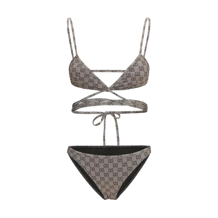 Gucci Beige Polyester Bikini Clothing - Women