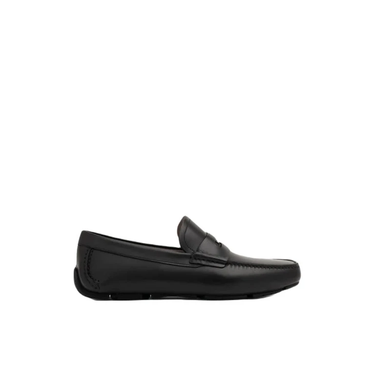 Salvatore Ferragamo Mens Black Loafers (745444 020356)