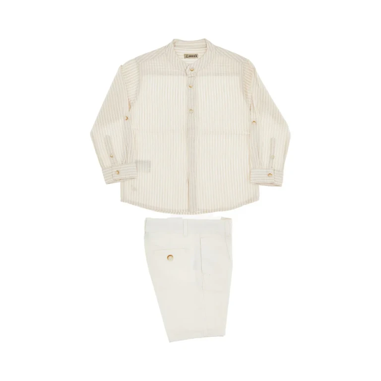 Cotton-blend two-piece set Kids 10Y