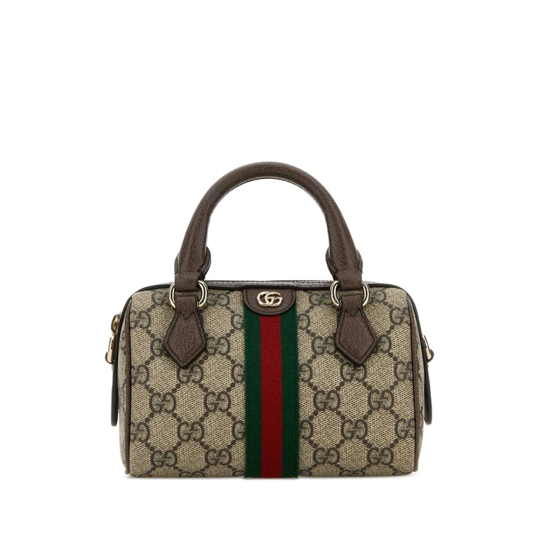 Gucci Printed Canvas Mini Ophidia Handbag Oldbebnacerovrv Borse A Mano - Women